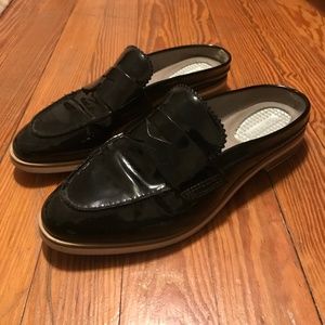 COM & SENS Black Loafers